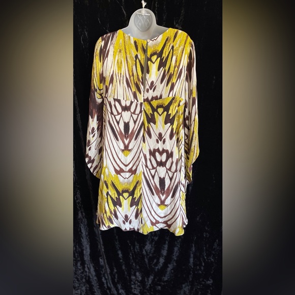 Abstract Patterned Dress - Picture 4 of 6